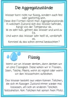 Vorschau - Arbeitsblätter - Aggregatzustände des Wassers - Seite 1