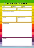 Vista previa - Hojas de trabajo - Plan de clases para todas las materias ☺️ - página 1
