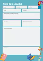 Vista previa - Hojas de trabajo - Plan de clases para todas las materias ☺️ - página 3
