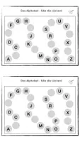 Vorschau - Arbeitsblätter - Mini-Heft zum Alphabet (ABC) Klasse 3 - Seite 1
