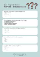 Vorschau - Spiele - 50 Quizfragen für Kinder: Advent + Weihnachten - Seite 2