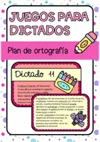 Vista previa - Juegos / Gamificación - Juegos para dictados divertidos - Portada