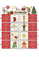 Vorschau - Bildkarten - Christmas - Klammerkarten - Seite 3