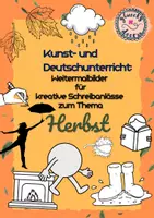 Vorschau - Mal- und Bastelvorlagen - kreativ schreiben und zeichnen: Herbst - Deckblatt