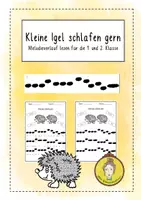 Vorschau - Arbeitsblätter - Melodieverlauf kennen lernen für die 1. und 2. Klasse - Deckblatt