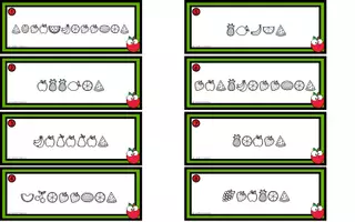 Vorschau - Aufgabenkarten - Fruit Vocabulary - Puzzle Task Cards - Seite 1
