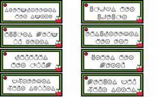 Vorschau - Aufgabenkarten - Fruit Vocabulary - Puzzle Task Cards - Seite 3