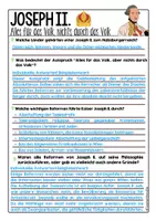 Vorschau - Unterrichtsreihen - Aufklärung Arbeitsblätter - Joseph II. - Seite 3
