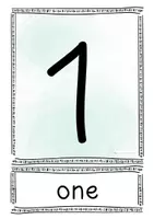 Vorschau - Poster - Flashcards zahlen - Seite 2