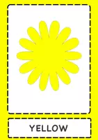 Aperçu - Cartes / Images - Learn Colors with Flashcards For Kids: Green, Yellow, Orange / Apprenez les couleurs avec des cartes mémoire pour les enfants - Page 1