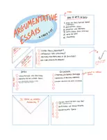 Vorschau - Arbeitsblätter - checklist argumentative essays Handout - Deckblatt