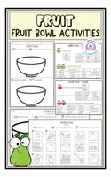 Vorschau - Arbeitsblätter - Fruit - Fruit Bowl Activities - Deckblatt
