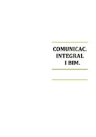 Vista previa - Unidades / Secuencias / Situaciones de Aprendizaje - COMUNICACIÓN INTEGRAL PARA NIVEL PRIMARIO - página 1