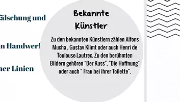 Vorschau - Präsentationen/Tafelbilder - Präsentation: Jugendstil - Stundenentwurf / Lehrermaterial - Seite 1
