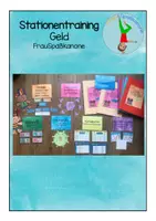 Vorschau - Stationenlernen - SPARPAKET: Stationentraining Geld - Deckblatt