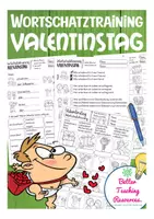 Vista previa - Unidades / Secuencias / Situaciones de Aprendizaje - Valentinstag Wortschatz Deutsch Alemán - Portada