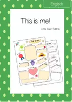 Vorschau - Arbeitsblätter - This is me! - sich vorstellen - Little Alien Edition - Deckblatt
