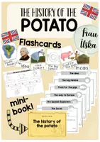 Vorschau - Stundenentwürfe - Kartoffel - Potato - Geschichte der Kartoffel - History of the potato - bilingualer Sachunterricht - Deckblatt
