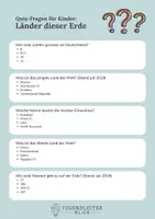Vorschau - Spiele - 50 Quizfragen für Kinder: Länder dieser Erde - Seite 3
