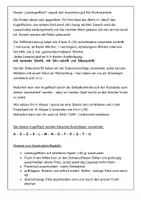 Vorschau - Arbeitsblätter - Lesekugelfisch 2 (schwarz-weiß) - Grundschrift - Seite 1
