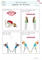 Vorschau - Bildkarten - Zähne | Yogagedicht Der Wackelzahn Kinderyoga - Seite 2