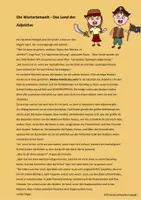 Vorschau - Unterrichtsreihen - Einführungsgeschichte Adjektive - Seite 1