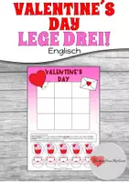 Vorschau - Arbeitsblätter - Lege Drei! Englisch Sparpaket (wachsend) - Seite 1