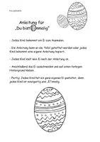 Vorschau - Mal- und Bastelvorlagen - Du bist "Ei"nmalig. Ein besonderes Osterei zum Anmalen - Seite 3