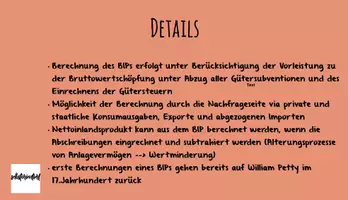 Vorschau - Präsentationen/Tafelbilder - Präsentation: Bruttoinlandsprodukt - Stundenentwurf / Lehrermaterial - Seite 2
