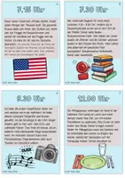 Vorschau - Arbeitsblätter - Typischer Schulalltag in den USA - Mini-Material - Seite 2