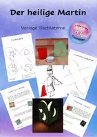Vorschau - Mal- und Bastelvorlagen - Materialpaket St. Martin - Deckblatt