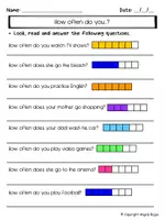Vista previa - Hojas de trabajo - Adverbs of frecuency worksheets - página 2