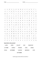 Vorschau - Arbeitsblätter - Französisch - Suchsel Tage und Monate - Deckblatt