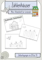 Vorschau - Arbeitsblätter - Zahlenhäuser ZR10 - Arbeitsblätter - Deckblatt