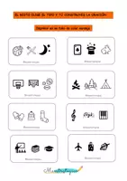 Vista previa - Unidades / Secuencias / Situaciones de Aprendizaje - Juego tipos de oraciones - Portada