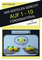 Vorschau - Stundenentwürfe - Materialpaket - Rechnen mit Süßigkeiten & Teilen lernen - Deckblatt