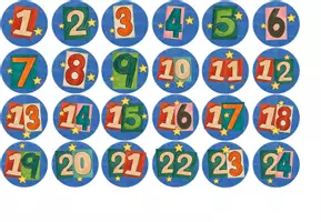 Vorschau - Arbeitsblätter - Rubbellos-Adventskalender - Seite 3