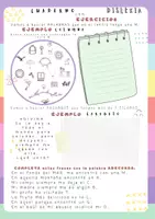 Vista previa - Hojas de trabajo - Cuaderno de ejercicios para trabajar la dislexia - página 3