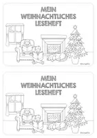 Vorschau - Arbeitsblätter - Lese-Mal-Heft "Weihnachten" Klasse 2-4 - Seite 3