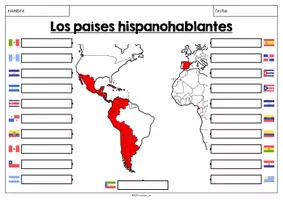 Vorschau - Arbeitsblätter - Los países hispanohablantes I - Seite 2