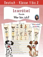 Vorschau - Arbeitsblätter - Materialpaket Nr. 1 - Wer bin ich? - Leserätsel - Seite 1