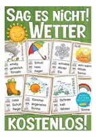 Vista previa - Juegos / Gamificación - Sag es nicht! Wetter Spiel Deutsch gratis - Portada