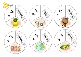 Vista previa - Juegos / Gamificación - Anlaute Mini-Puzzles-Karten. Mit extra Lauten. Mit Lösungsblättern Alemán - página 1