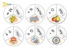 Vista previa - Juegos / Gamificación - Anlaute Mini-Puzzles-Karten. Mit extra Lauten. Mit Lösungsblättern Alemán - página 3