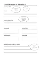 Vorschau - Arbeitsblätter - Coaching-Gespräch - Refelxionbogen - Seite 3