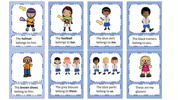 Vorschau - Spiele - Possessive Pronouns mix & match - Seite 2
