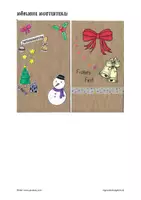Vorschau - Mal- und Bastelvorlagen - Papiertüten-Adventskalender Klasse 1-4 - Seite 2