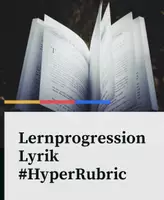 Vorschau - Arbeitsblätter - Lernprogression Lyrik #HyperRubric (Unterstufe) - Deckblatt