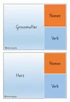 Vorschau - Spiele - Klammerkarten Unterscheidung Nomen und Verben - Seite 3