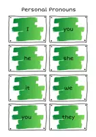 Vista previa - Tarjetas / Manipulativos - FREQUENCY SENTENCES - página 3